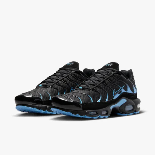 NIKE AIR MAX PLUS TN ''BLACK UNIVERSITY BLUE'' - PRONTA ENTREGA