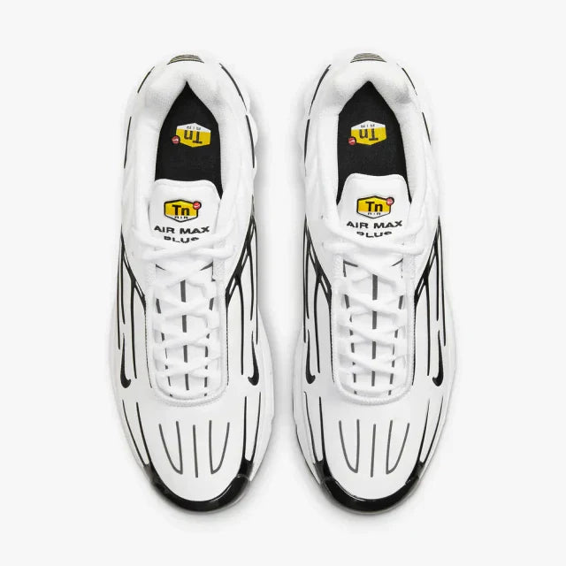 NIKE AIR MAX PLUS TN III ''WHITE BLACK'' - PRONTA ENTREGA