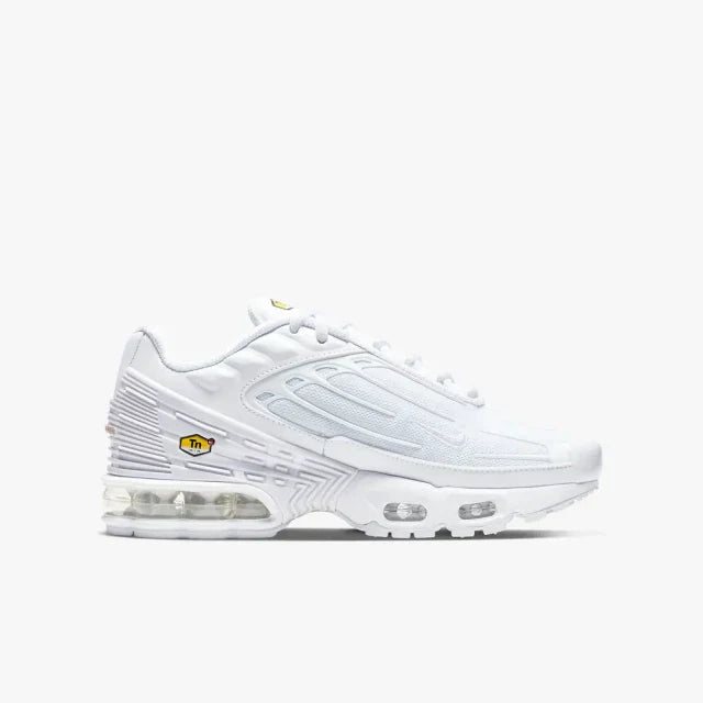 NIKE AIR MAX PLUS TN III ''TRIPLE WHITE'' - PRONTA ENTREGA